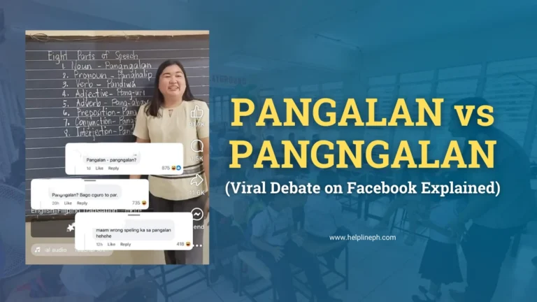 Pangalan vs Pangngalan - Understanding the Difference in Filipino Grammar