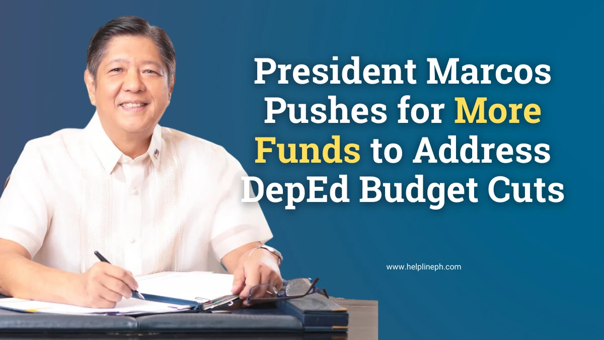 President Ferdinand Marcos Jr. discusses DepEd 2025 budget cuts and highlights concerns over teacher shortages and education programs.