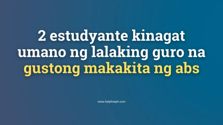 A Cebu high school teacher accused of biting two students, with parents filing complaints and DepEd taking action.