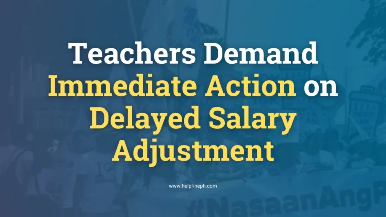 ACT teachers rally for delayed salary increase, urging DBM to act on SSL VI implementation.