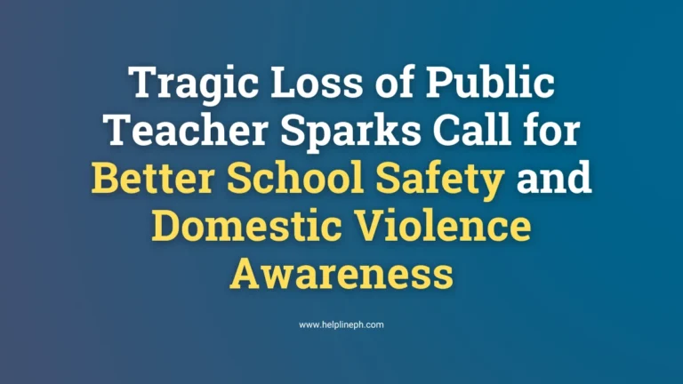 Public teacher in Las Piñas attacked by husband inside faculty room, highlighting the need for school safety and domestic violence awareness.