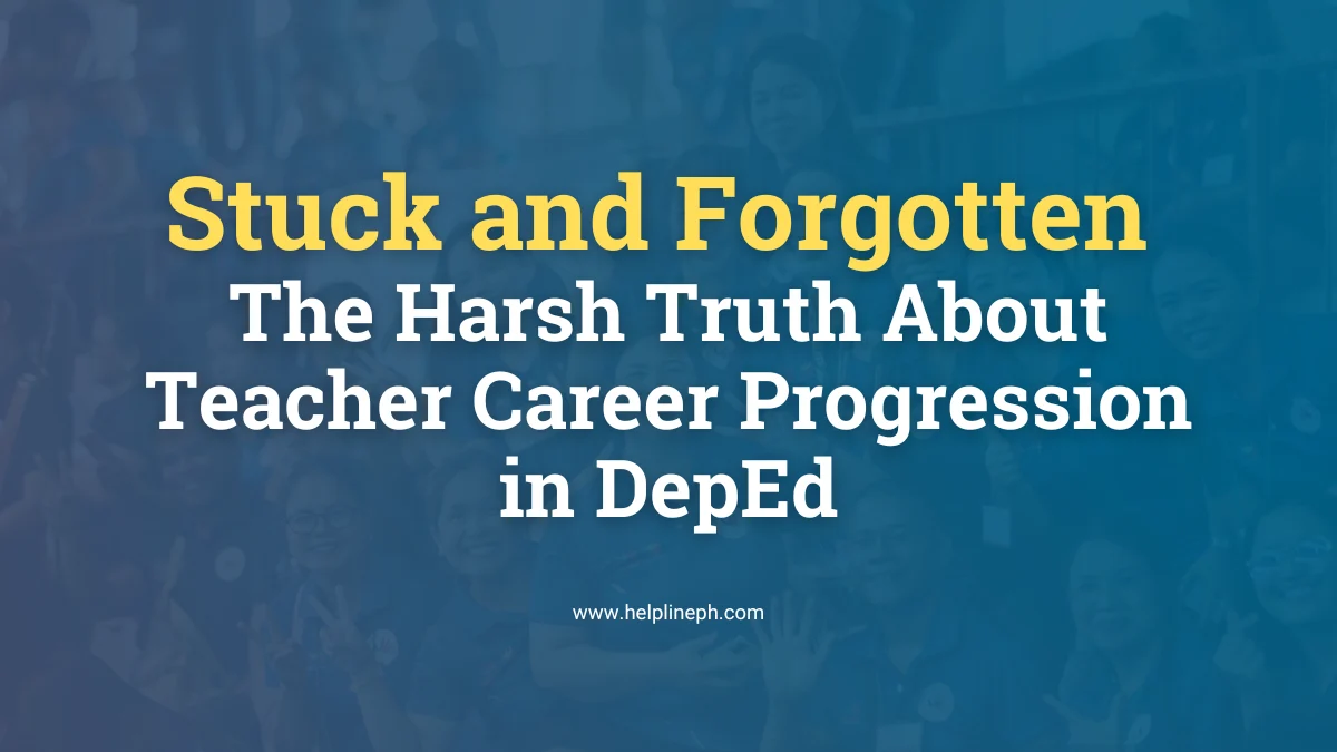 Public school teachers in the Philippines facing promotion challenges under DepEd's career progression system
