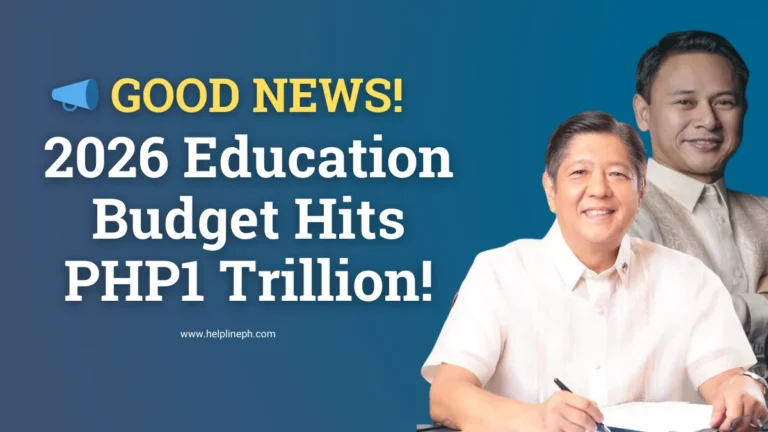 2026 education budget hits PHP1 trillion supporting DepEd reforms under Secretary Angara