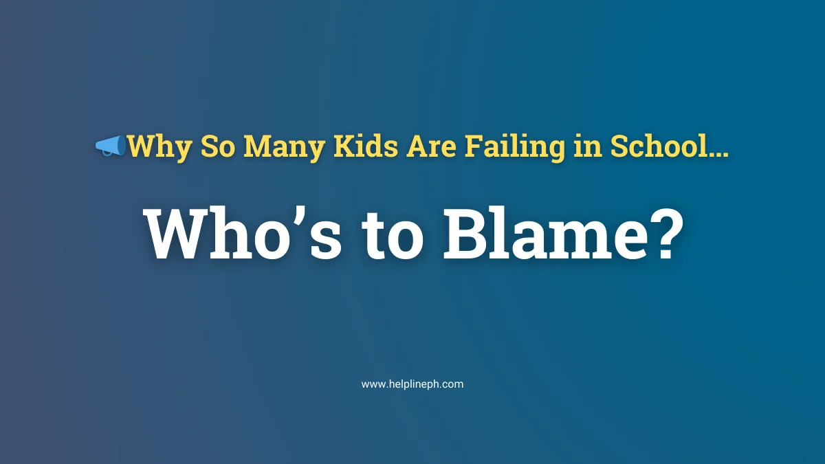 Filipino students in classroom highlighting why early learning is failing in the Philippines