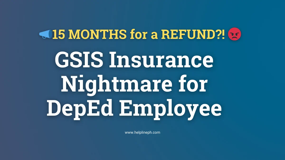 DepEd employee shares story after waiting 15 months for GSIS insurance refund