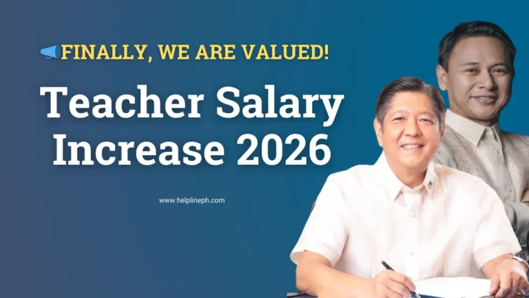 Teacher Salary Increase Philippines 2026 thumbnail with text “Finally, We Are Valued” showing salary boost for Filipino teachers