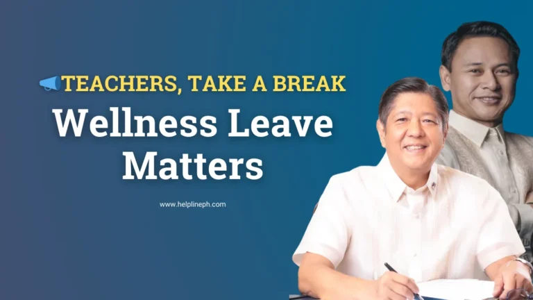 Teachers take a break message highlighting the importance of wellness leave for public school teachers